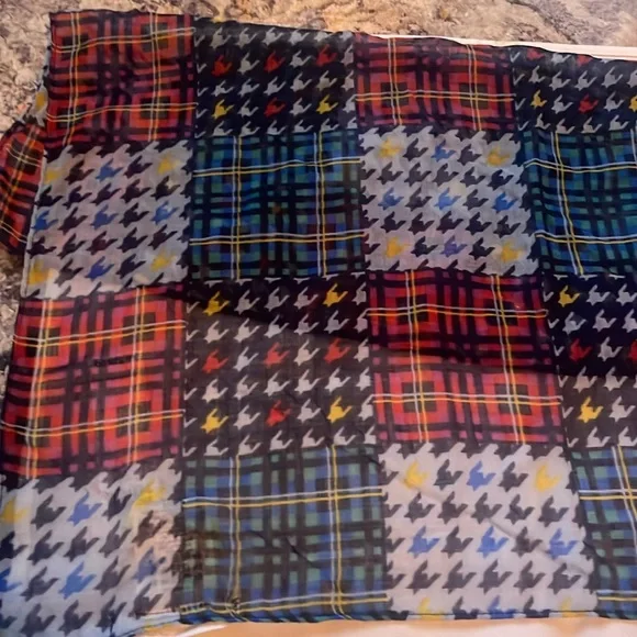 BCBGeneration Multicolor Plaid Scarf - Picture 3 of 4